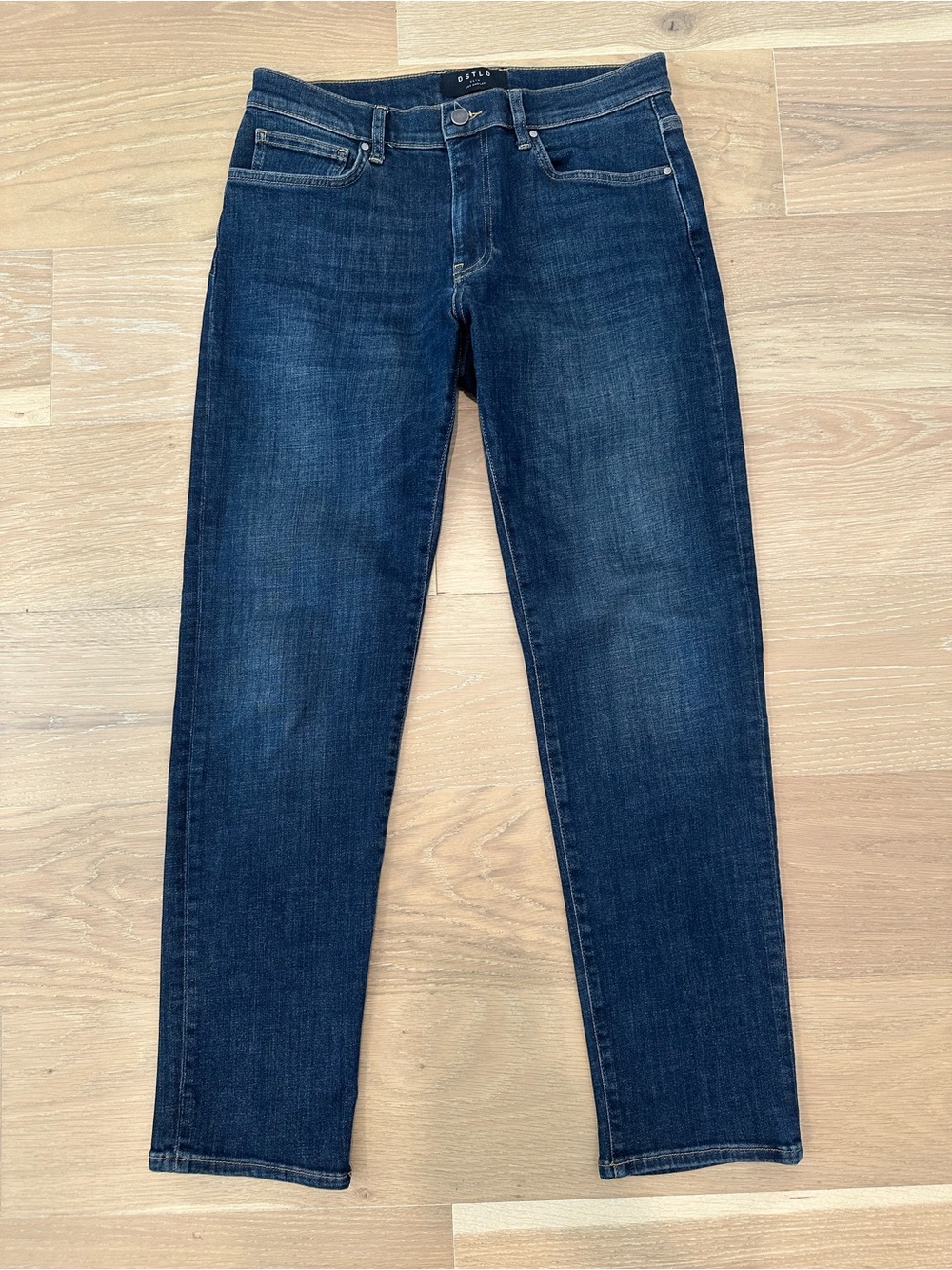 DSTLD Los Angeles Dark Blue Denim Slim Jeans Size 30x32 Mens Casual Cotton Pants